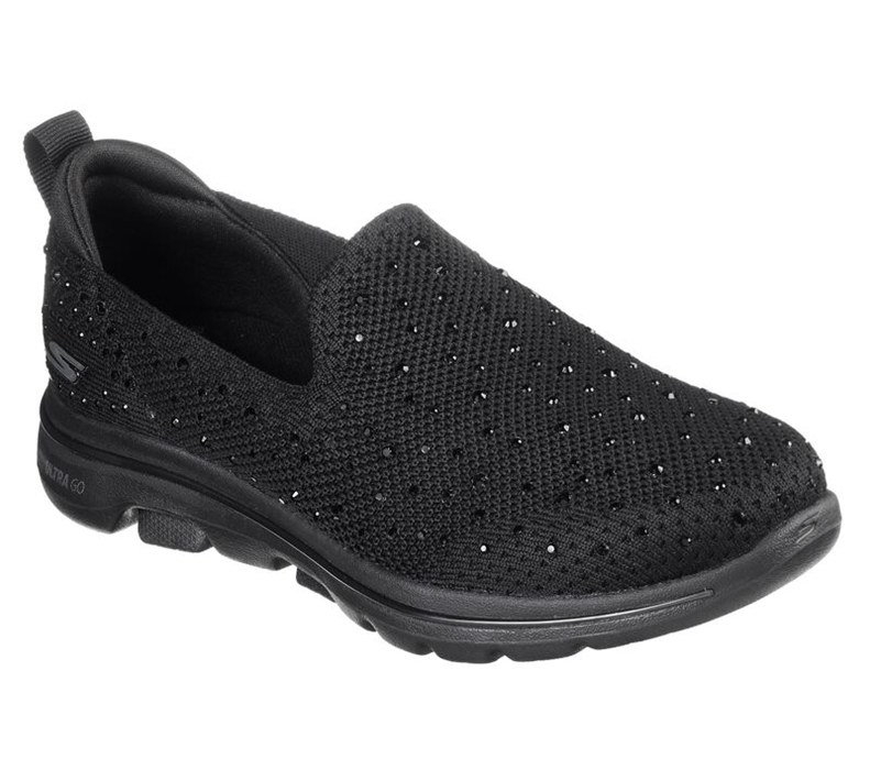 Skechers Dam Svarta Slip On - Gowalk 5 - Limelight - Sverige (MHPGL-1608)